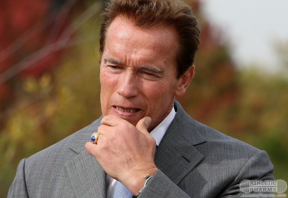 Арнольд Шварценеггер (думает)